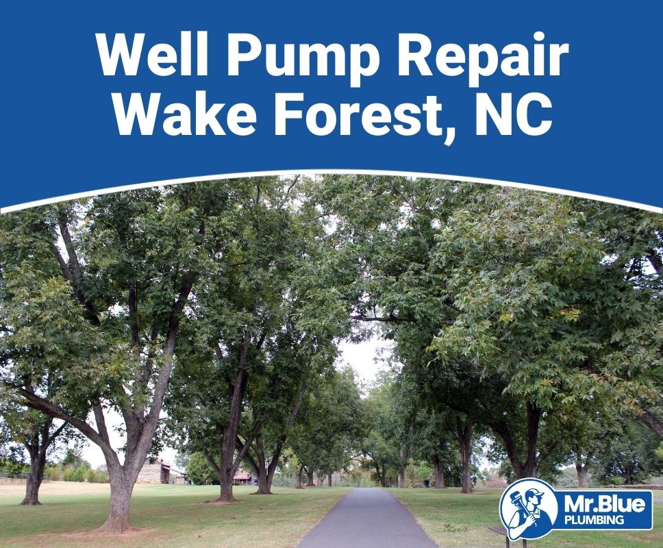 Well Pump Repair Wake Forest, NC